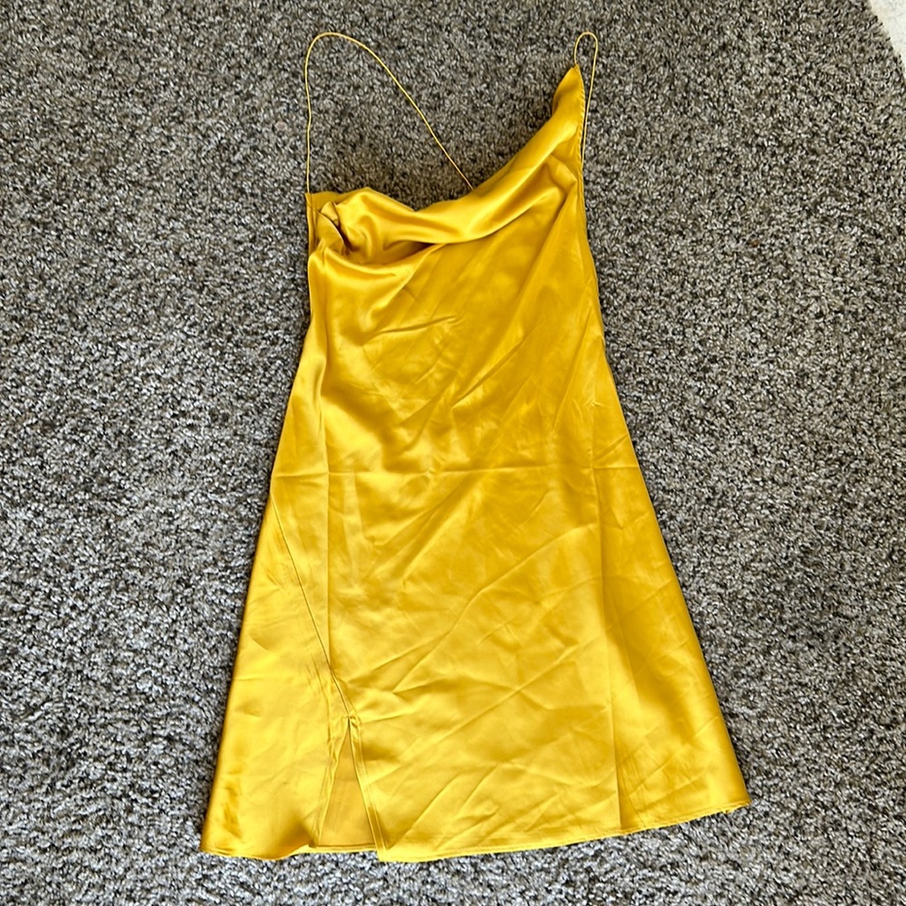 silky dress